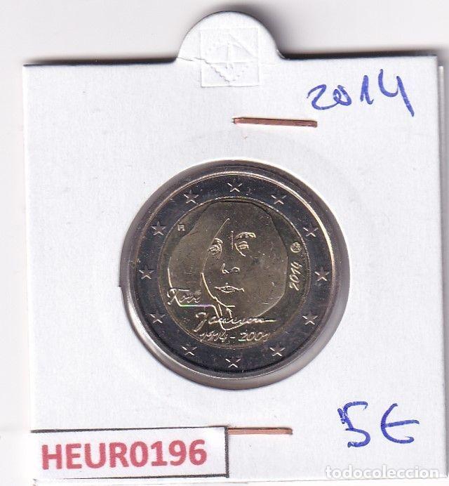 Old Coins of Europe: HEUR0196 MONEDA FINLANDIA 2 EUROS 2014 (Tove Jannson)