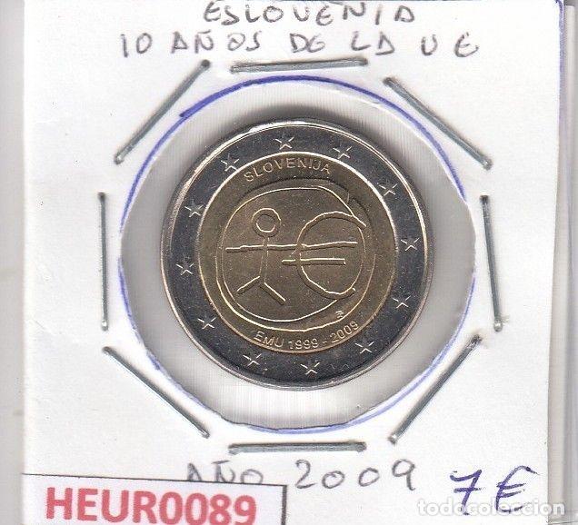 Old Coins of Europe: HEUR0089 MONEDA ESLOVENIA 2 EUROS 2009