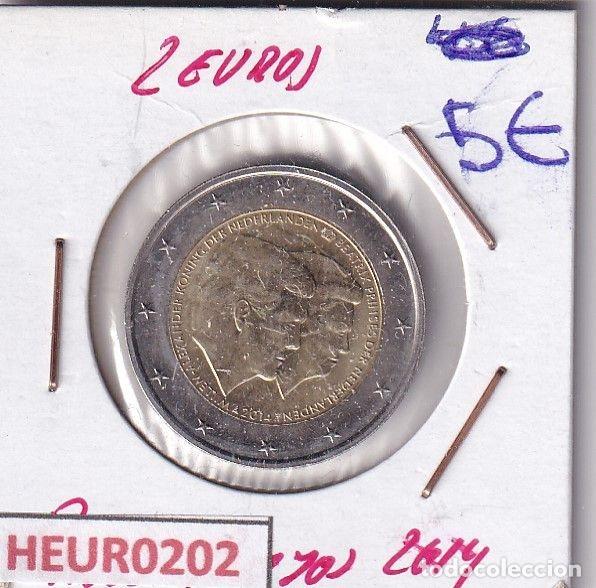 Moedas antigas da Europa: HEUR0202 MONEDA PAISES BAJOS 2 EUROS 2014
