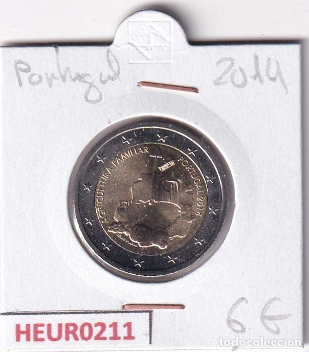 Moedas antigas da Europa: HEUR0211 MONEDA PORTUGAL 2 EUROS 2014 (Agricultura familiar)