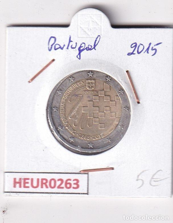 Old Coins of Europe: HEUR0263 MONEDA PORTUGAL 2 EUROS 2015 (Cruz Roja de Portugal)