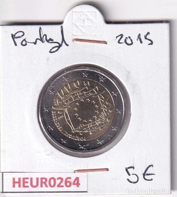 Old Coins of Europe: HEUR0264 MONEDA PORTUGAL 2 EUROS 2015 (Bandera europea)
