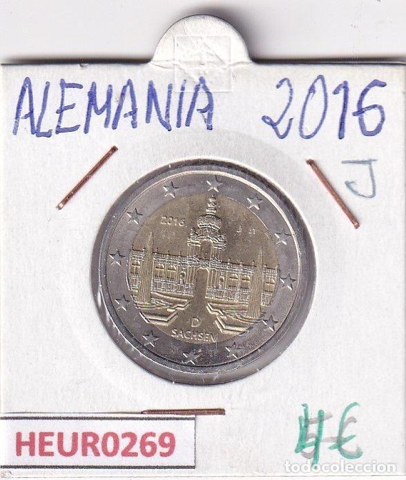 Monnaies anciennes de Europe: HEUR0269 MONEDA ALEMANIA 2 EUROS 2016 Letra J