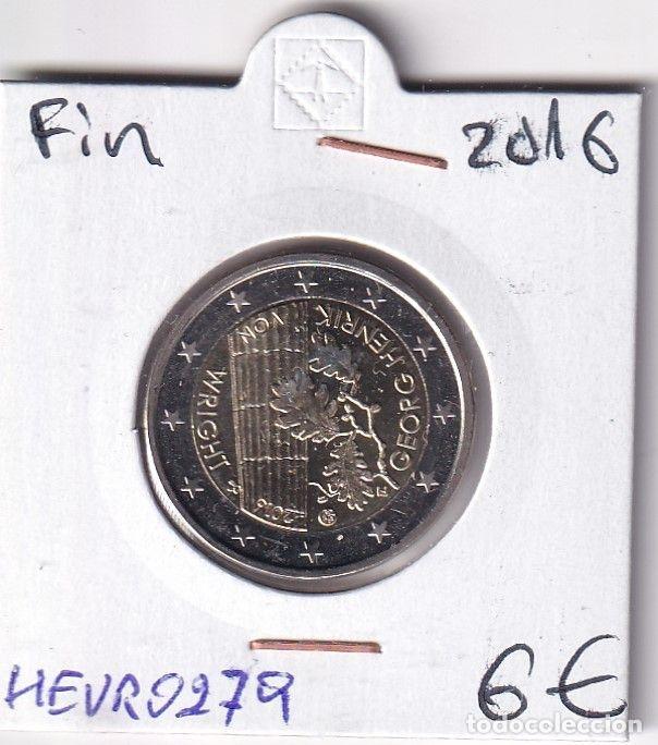 Monnaies anciennes de Europe: HEUR0279 MONEDA FINLANDIA 2 EUROS 2016 (Georg Henrik Von Wright)