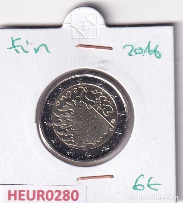 Monnaies anciennes de Europe: HEUR0280 MONEDA FINLANDIA 2 EUROS 2016 (Eino Leiono)