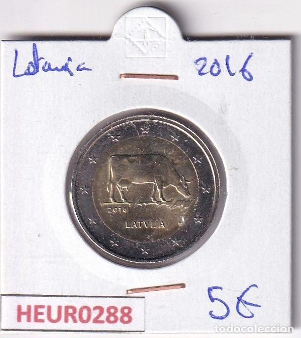 Monnaies anciennes de Europe: HEUR0288 MONEDA LETONIA 2 EUROS 2016 (Sector agrario)