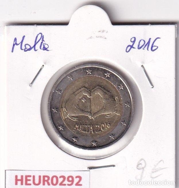 Monnaies anciennes de Europe: HEUR0292 MONEDA MALTA 2 EUROS 2016 (Los ni&ntilde;os y la solidaridad)