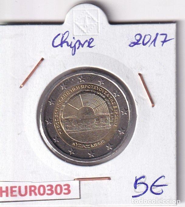 Monnaies anciennes de Europe: HEUR0303 MONEDA CHIPRE 2 EUROS 2017