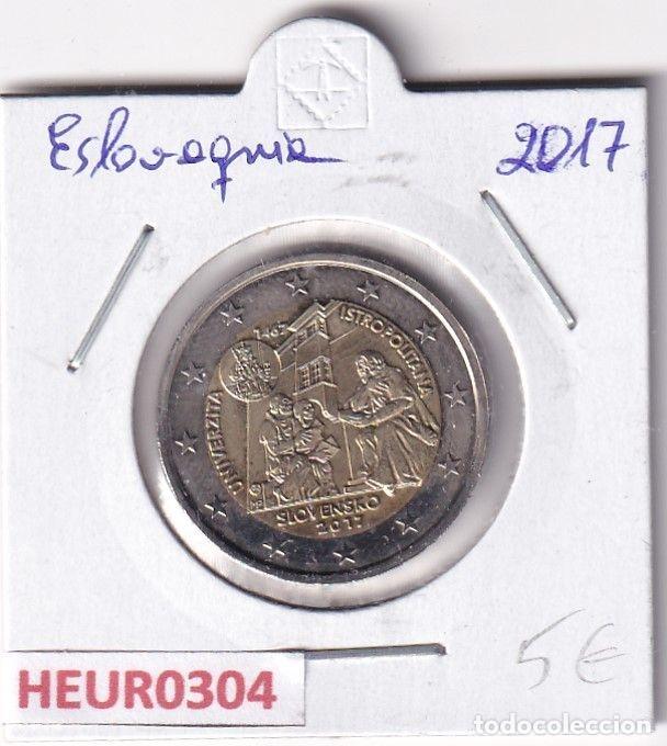 Monnaies anciennes de Europe: HEUR0304 MONEDA ESLOVAQUIA 2 EUROS 2017