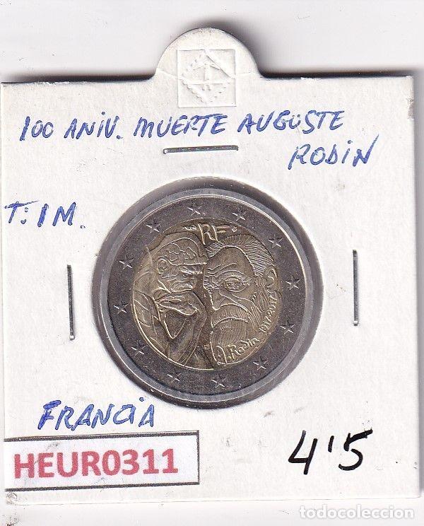 Monnaies anciennes de Europe: HEUR0311 MONEDA FRANCIA 2 EUROS 2017 (Auguste Rodin)