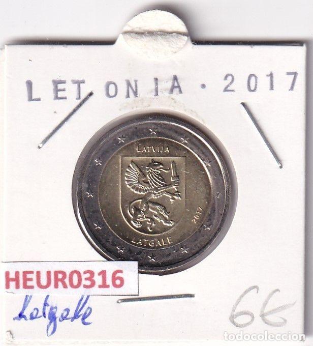 Monnaies anciennes de Europe: HEUR0316 MONEDA LETONIA 2 EUROS 2017 (Latgale)