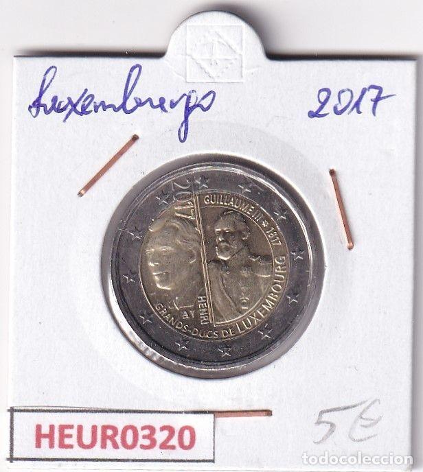 Alte M&uuml;nzen aus Europa: HEUR0320 MONEDA LUXEMBURGO 2 EUROS 2017 (Gran Duque Guillermo III)