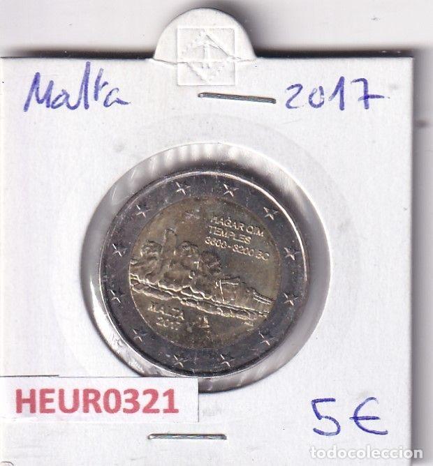 Alte M&uuml;nzen aus Europa: HEUR0321 MONEDA MALTA 2 EUROS 2017 (Templos prehist&oacute;ricos)