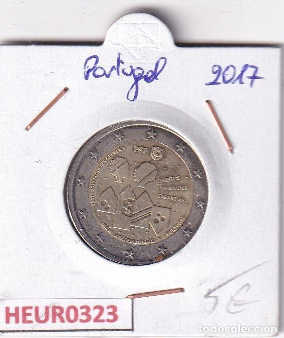 Alte M&uuml;nzen aus Europa: HEUR0323 MONEDA PORTUGAL 2 EUROS 2017 (Seguridad p&uacute;blica)