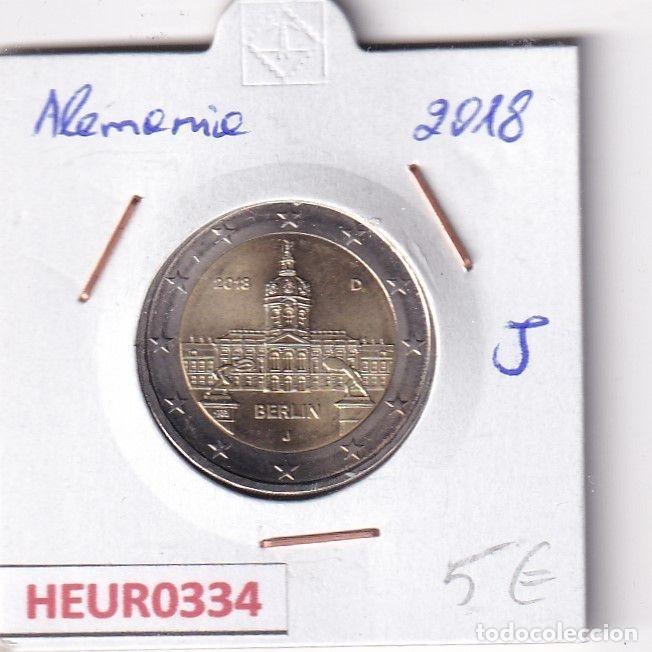 Monete antiche di Europa: HEUR0334 MONEDA ALEMANIA 2 EUROS 2018 Letra J (Palacio)