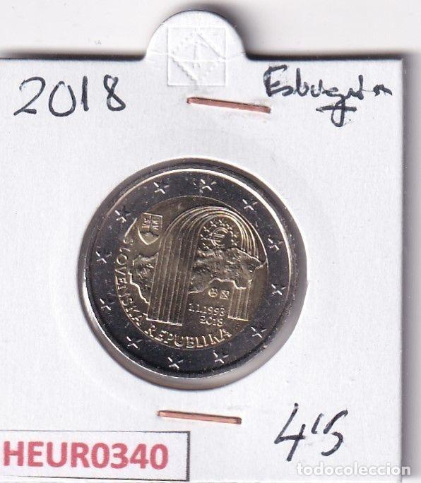 Monete antiche di Europa: HEUR0340 MONEDA ESLOVAQUIA 2 EUROS 2018