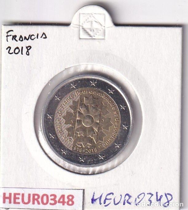 Monete antiche di Europa: HEUR0348 MONEDA FRANCIA 2 EUROS 2018 (100 primera guerra mundial)