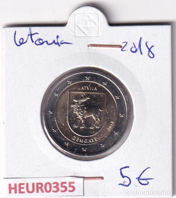 Monete antiche di Europa: HEUR0355 MONEDA LETONIA 2 EUROS 2018 (Zemgale)