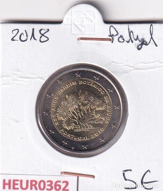 Monete antiche di Europa: HEUR0362 MONEDA PORTUGAL 2 EUROS 2018 (Jard&iacute;n bot&aacute;nico de Ajuda)