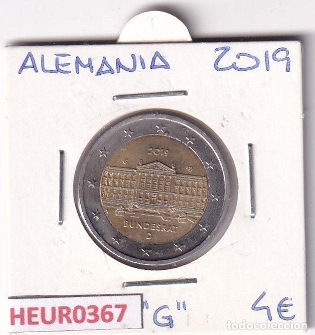 Monete antiche di Europa: HEUR0367 MONEDA ALEMANIA 2 EUROS 2019 Letra G (Bundesrat)