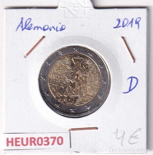 Monete antiche di Europa: HEUR0370 MONEDA ALEMANIA 2 EUROS 2019 Letra D (Caida del muro de Berl&iacute;n)