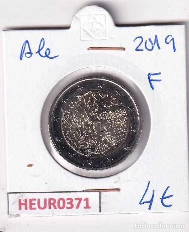 Monete antiche di Europa: HEUR0371 MONEDA ALEMANIA 2 EUROS 2019 Letra F (Caida del muro de Berl&iacute;n)