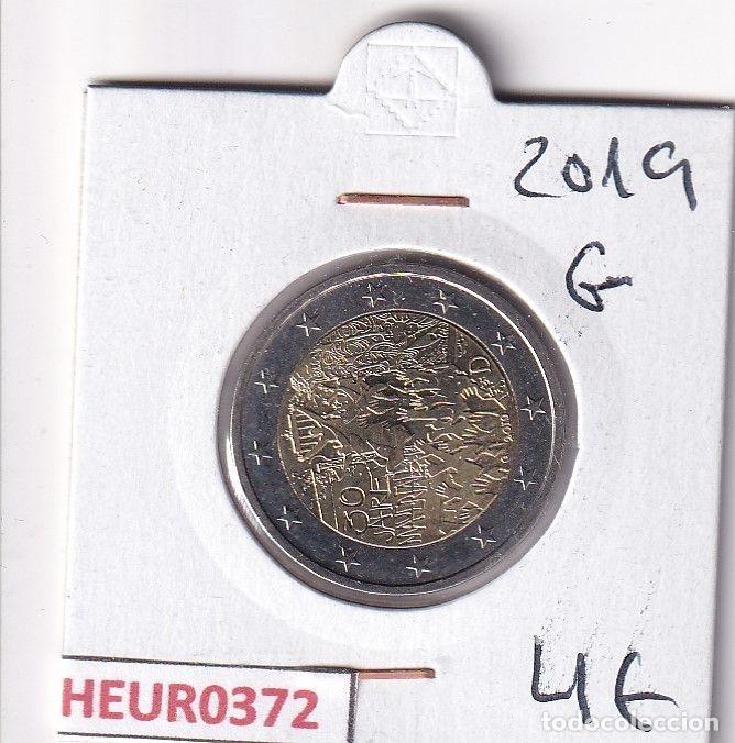 Monete antiche di Europa: HEUR0372 MONEDA ALEMANIA 2 EUROS 2019 letra G (Caida del muro de Berl&iacute;n)