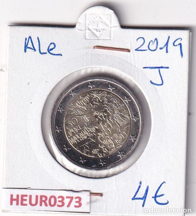 Monete antiche di Europa: HEUR0373 MONEDA ALEMANIA 2 EUROS 2019 Letra J (Caida del muro de Berl&iacute;n)