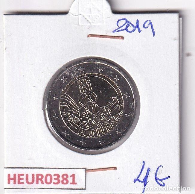 Monete antiche di Europa: HEUR0381 MONEDA ESTONIA 2 EUROS 2019 (Festival de la canci&oacute;n)