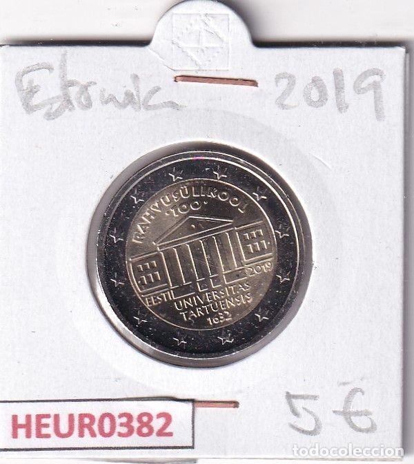 Monete antiche di Europa: HEUR0382 MONEDA ESTONIA 2 EUROS 2019 (Lengua Estonia de Tartu)