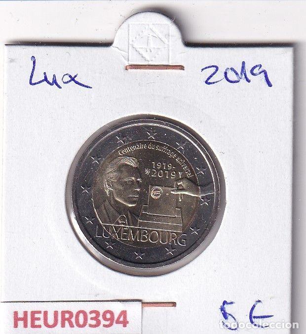 Monete antiche di Europa: HEUR0394 MONEDA LUXEMBURGO 2 EUROS 2019 (100 a&ntilde;os sufragio universal)