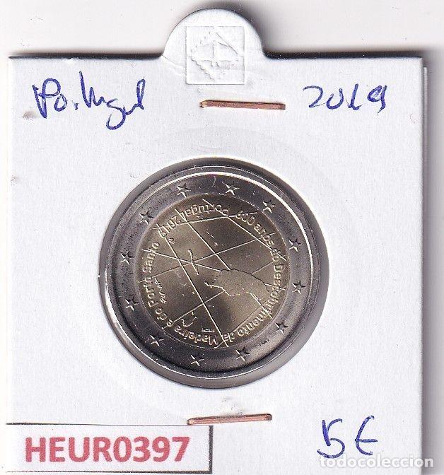 Monete antiche di Europa: HEUR0397 MONEDA PORTUGAL 2 EUROS 2019 Descubrimiento isla de Madeira)