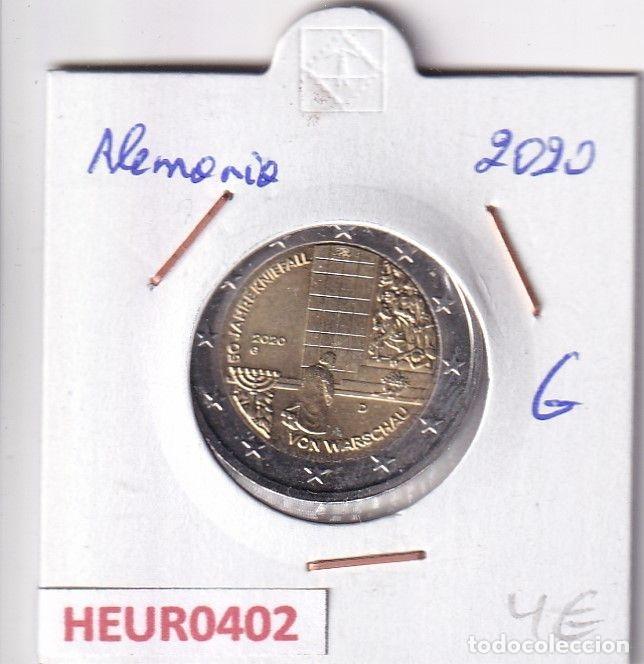 Monete antiche di Europa: HEUR0402 MONEDA ALEMANIA 2 EUROS 2020 Letra G (Genuflexi&oacute;n Varsovia)