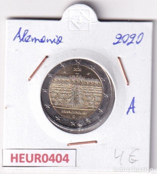 Monete antiche di Europa: HEUR0404 MONEDA ALEMANIA 2 EUROS 2020 Letra A (Palacio Potsdam)
