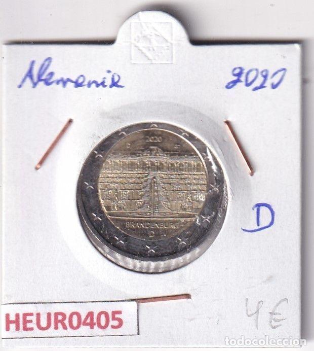 Monete antiche di Europa: HEUR0405 MONEDA ALEMANIA 2 EUROS 2020 Letra D (Palacio Potsdam)