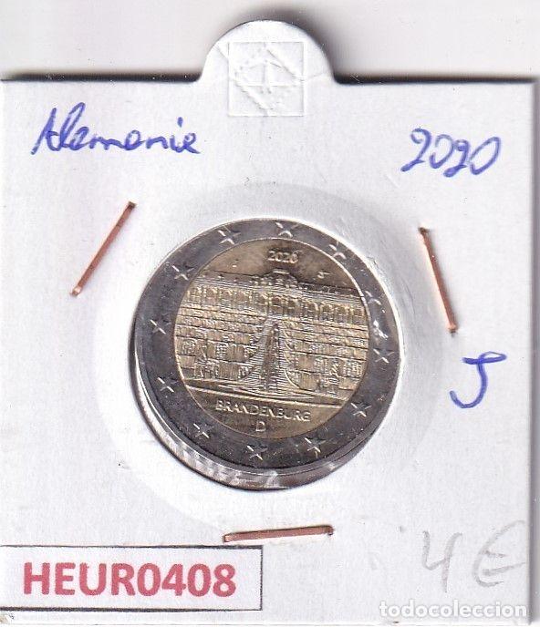Monete antiche di Europa: HEUR0408 MONEDA ALEMANIA 2 EUROS 2020 Letra J (Palacio Potsdam)