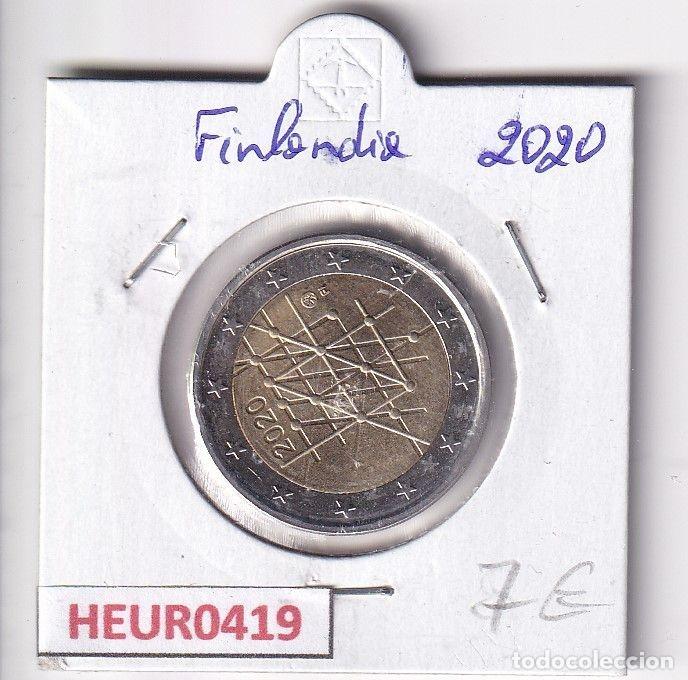 Moedas antigas da Europa: HEUR0419 MONEDA FINLANDIA 2 EUROS 2020 (Universidad de Turku)