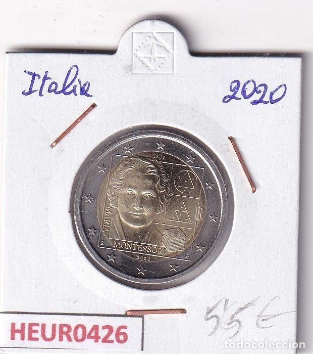 Monete antiche di Europa: HEUR0426 MONEDA ITALIA 2 EUROS 2020 (Mar&iacute;a Montessori)