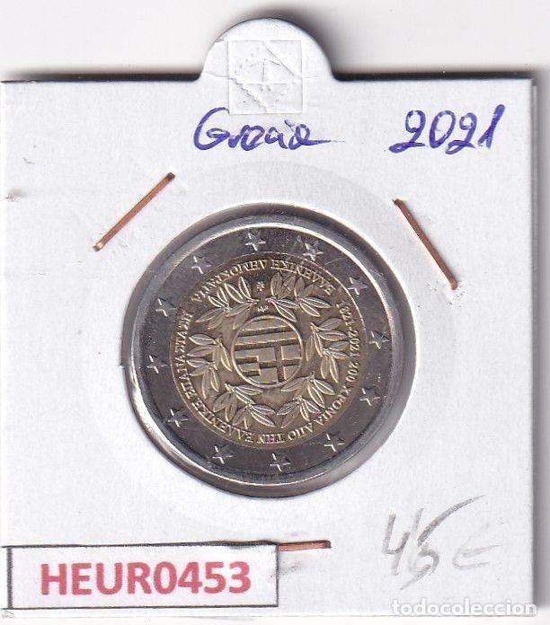 Monete antiche di Europa: HEUR0453 MONEDA GRECIA 2 EUROS 2021