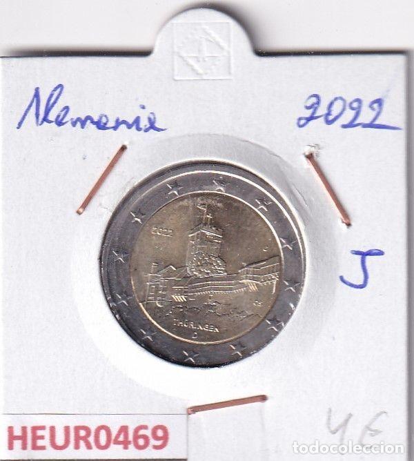 Monete antiche di Europa: HEUR0469 MONEDA ALEMANIA 2 EUROS 2022 Letra J (Castillo de Wartburg)