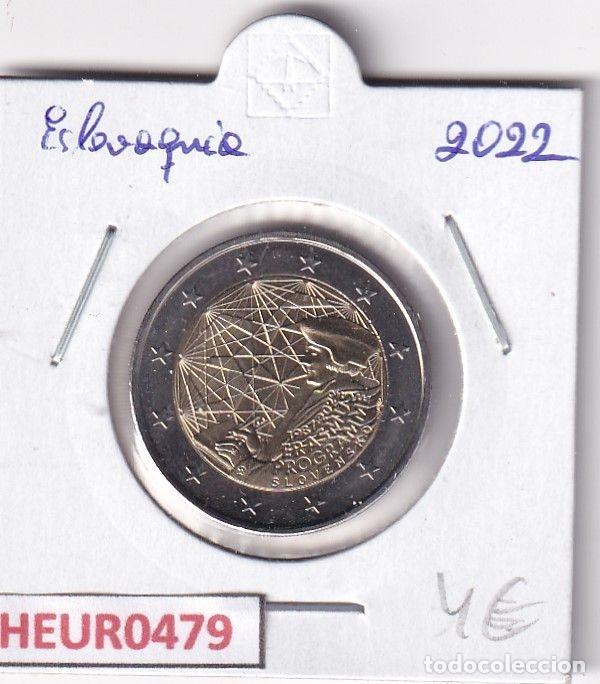 Monete antiche di Europa: HEUR0479 MONEDA ESLOVAQUIA 2 EUROS 2022 (Programa Erasmus)