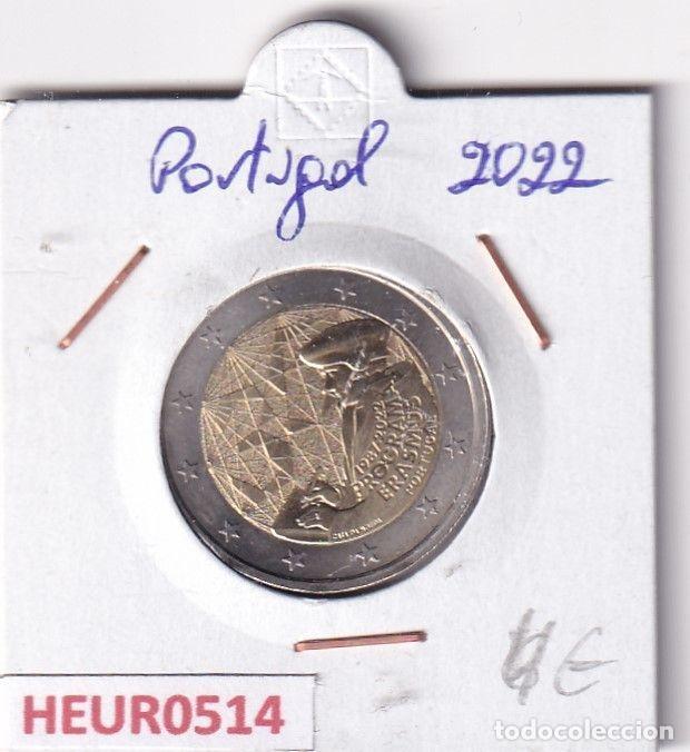 Monnaies anciennes de Europe: HEUR0514 MONEDA PORTUGAL 2 EUROS 2022 (Programa Erasmus)