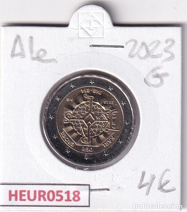 Monnaies anciennes de Europe: HEUR0518 MONEDA ALEMANIA 2 EUROS 2023 Letra G (Carlomagno)
