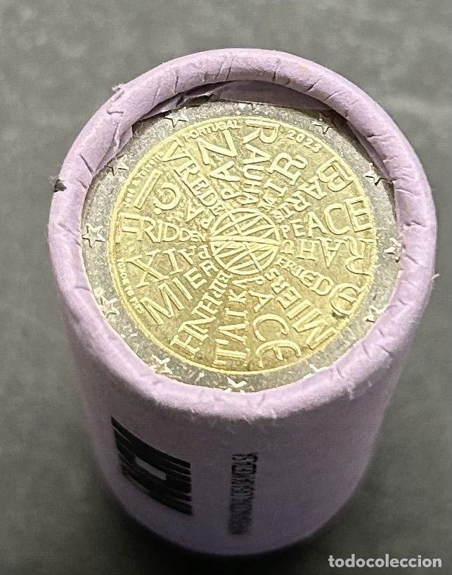 Monedas antiguas de Europa: HEUR0590 MONEDA PORTUGAL 2 EUROS 2023 (Paz entre naciones) CARTUCHO