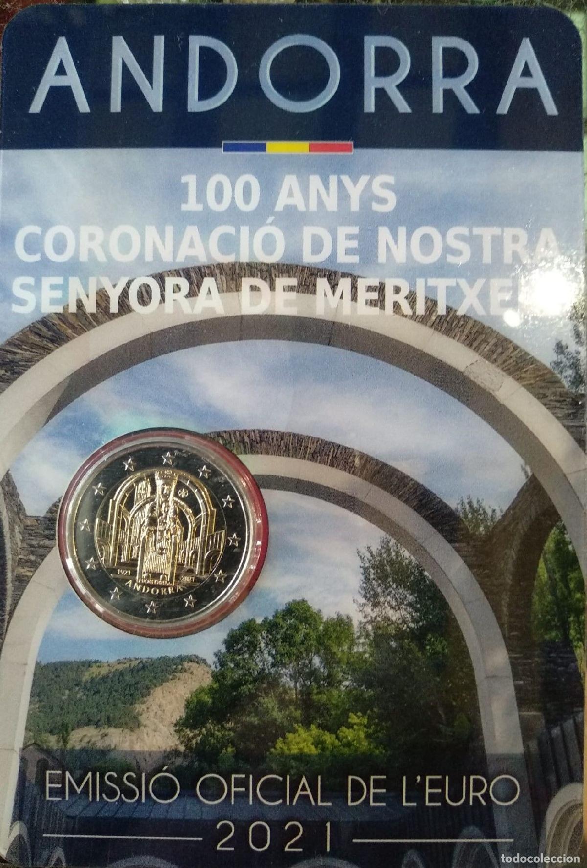 Monete antiche di Europa: HEUR0619 MONEDA ANDORRA 2 EUROS 2021 (Ntra. Sra. De Meritxell) COIN CARD