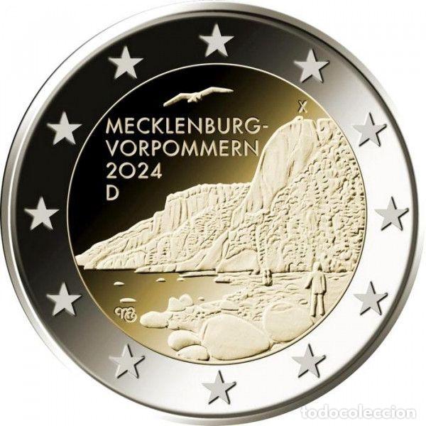 Monete antiche di Europa: HEUR0554 MONEDA ALEMANIA 2 EUROS 2024 Letra A (Pomerania)