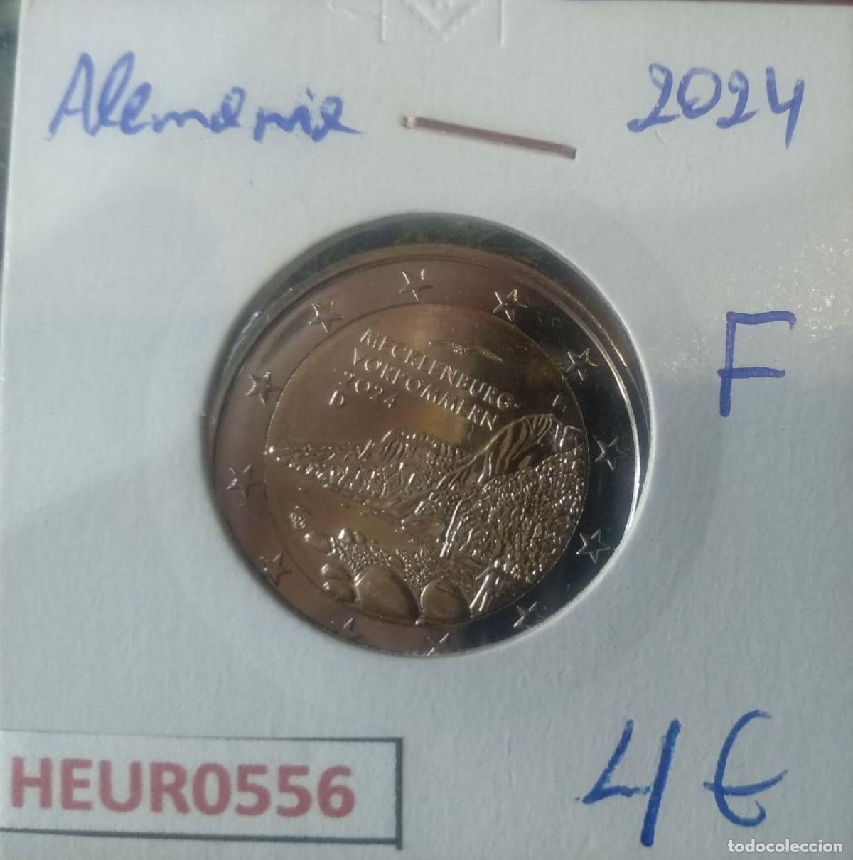 Monete antiche di Europa: HEUR0556 MONEDA ALEMANIA 2 EUROS 2024 Letra F (Pomerania)