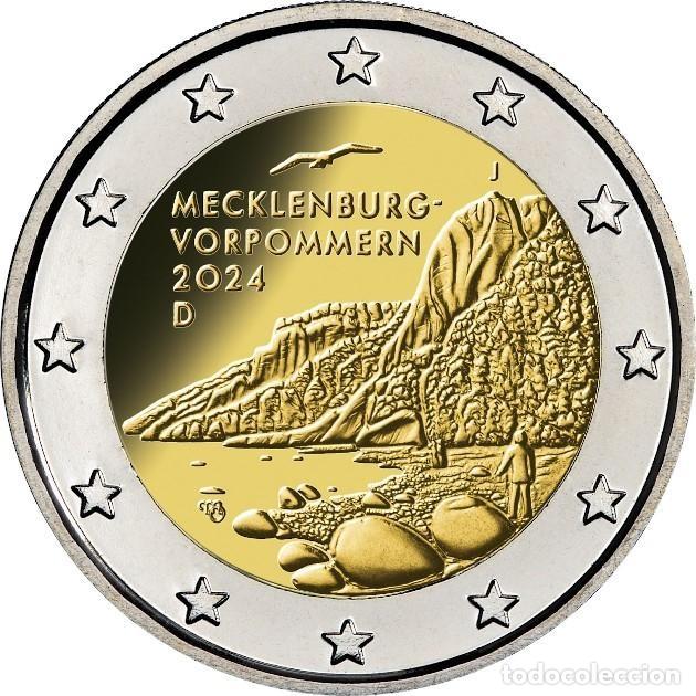 Monete antiche di Europa: HEUR0558 MONEDA ALEMANIA 2 EUROS 2024 Letra J (Pomerania)