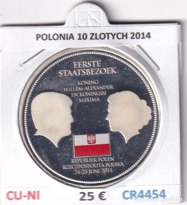 Monete antiche di Europa: CR4454 MONEDA POLONIA 10 ZLOTYCH 2014 CU-NI