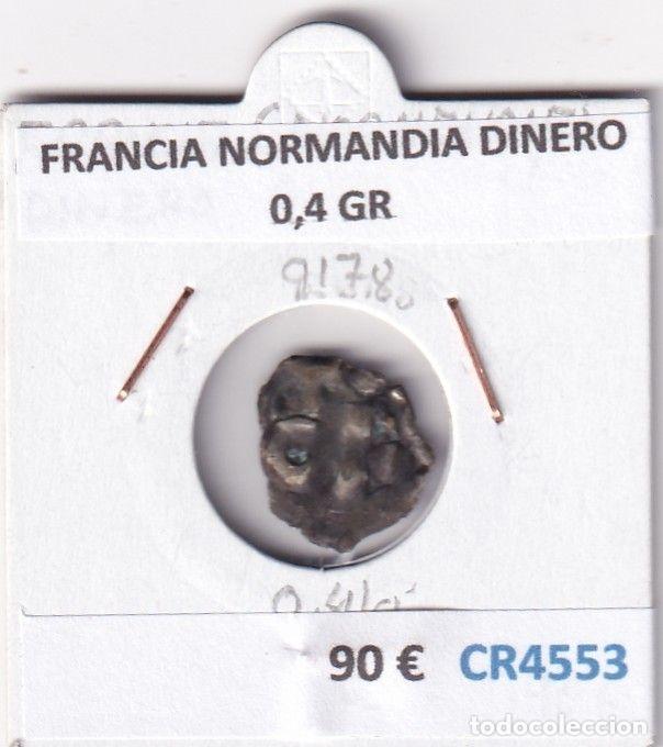 Monete antiche di Europa: CR4553 MONEDA FRANCIA GUILLERMO DE NORMANDIA S.X-XI 0,4 GR